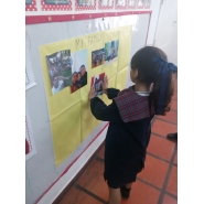 Trabajitos sobre la familia en Ingles con Salita de 5 años